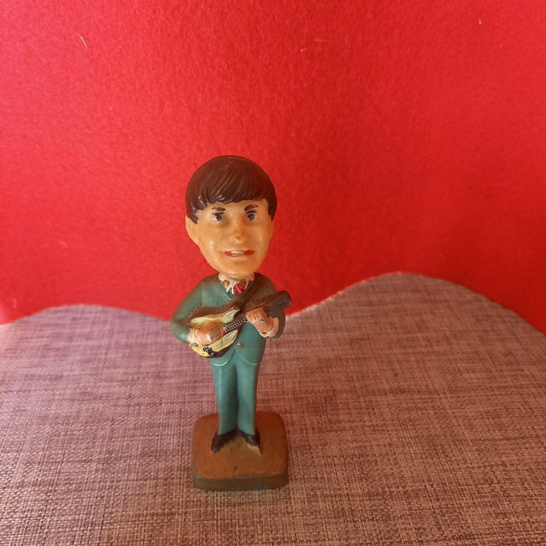 ビートルズ フィギュア 4体セット　古い当時物　　首ふり人形