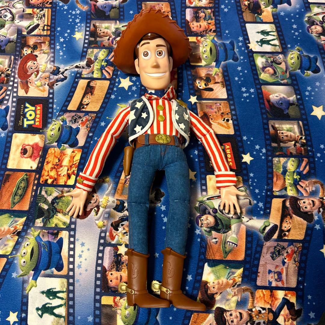 希少★星条旗 ウッディ ヴィンテージフィギュア ジャンク品