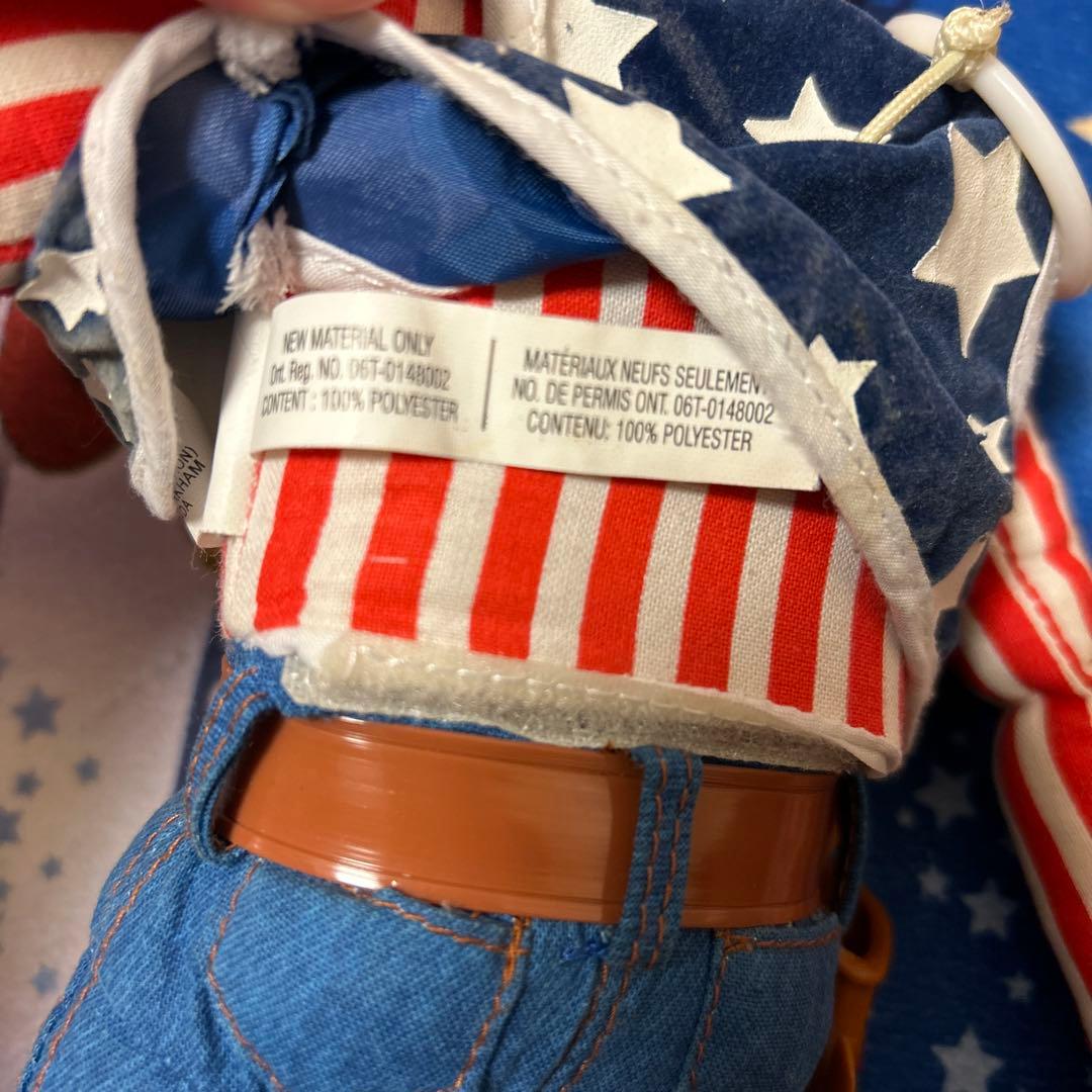 希少★星条旗 ウッディ ヴィンテージフィギュア ジャンク品