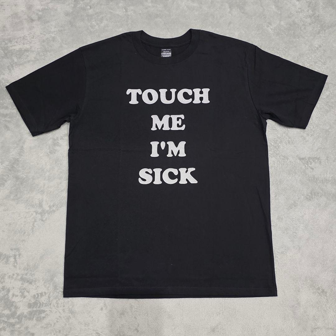 ナンバーナイン　Tシャツ　4　ブラック　touch　me I'm sick