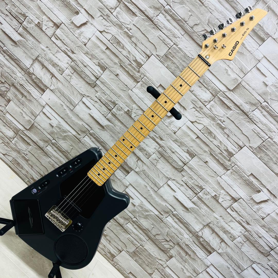 美品 CASIO カシオ EG-5 エレキング アンプ内蔵 電子ギター