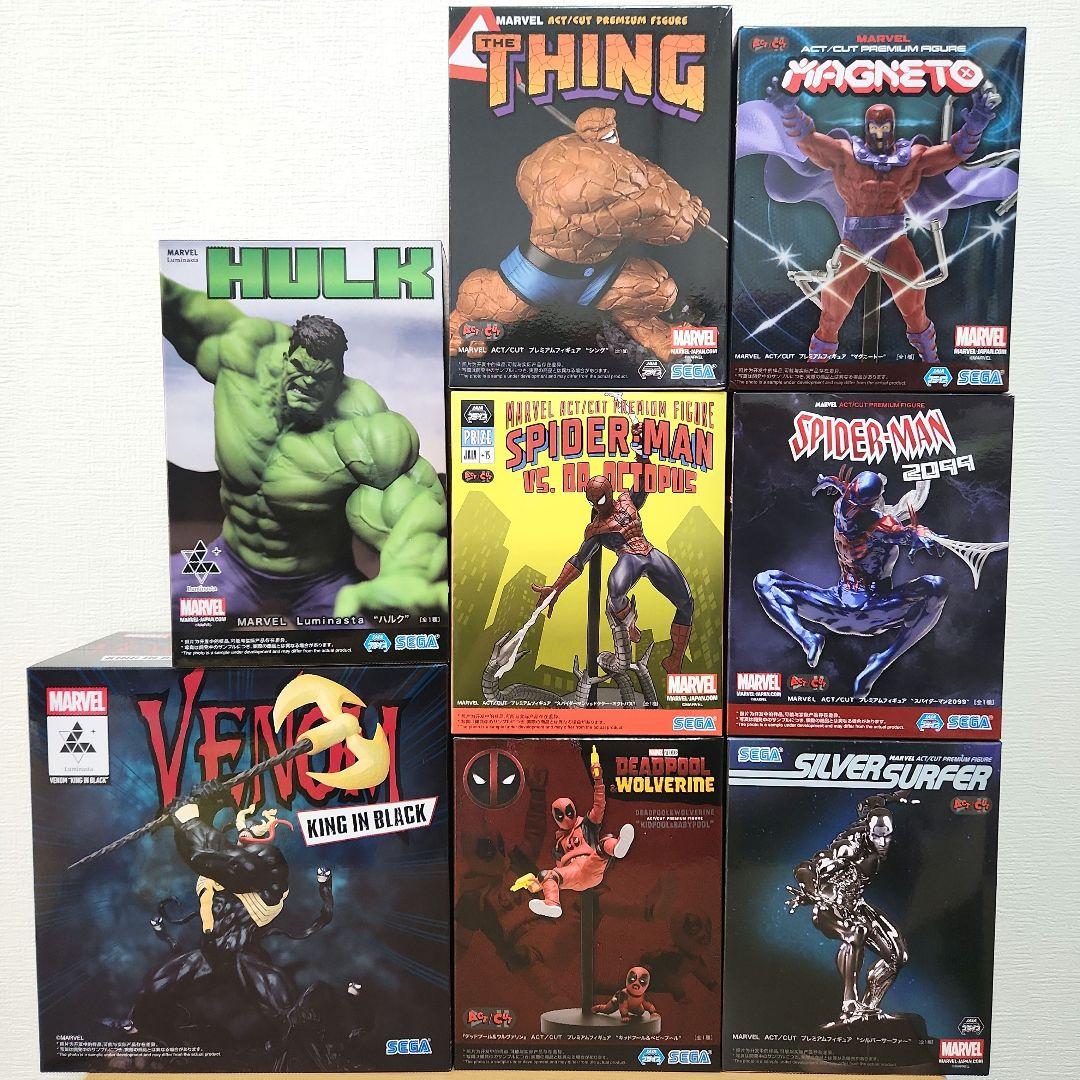 MARVEL マーベル　プレミアム　フィギュア　まとめ売り　ヒーロー　アメコミ