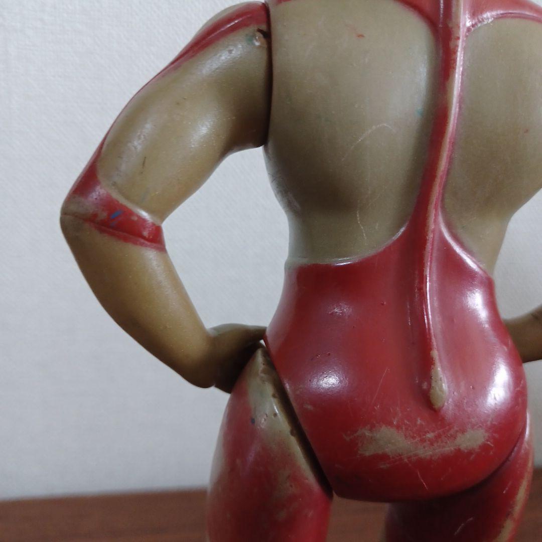 当時もの　希少ブルマァク製　285㎜「ウルトラマン」ソフビフィギュア