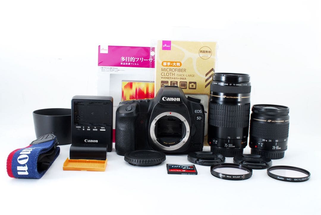 Canon EOS 5D Mark II 標準&望遠ダブルレンズセット