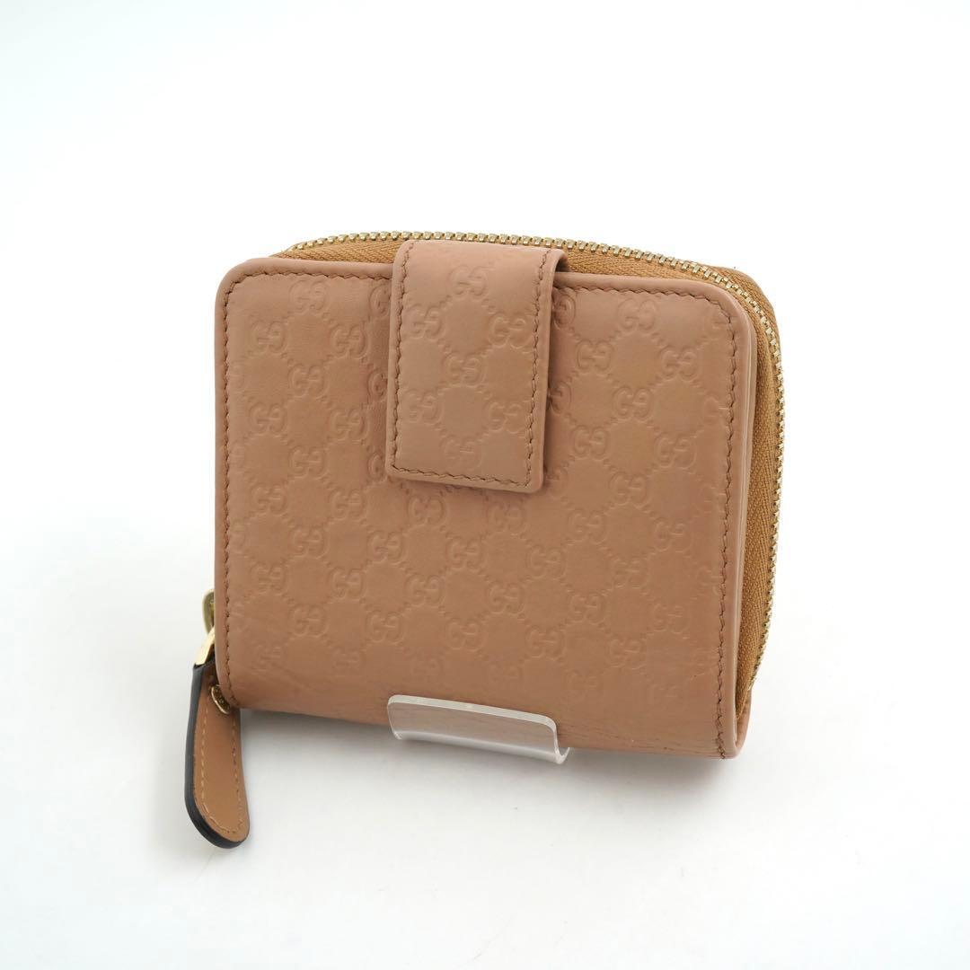 ✨未使用展示品　GUCCI ミニ財布　マイクロGG インターロッキング　ベージュ