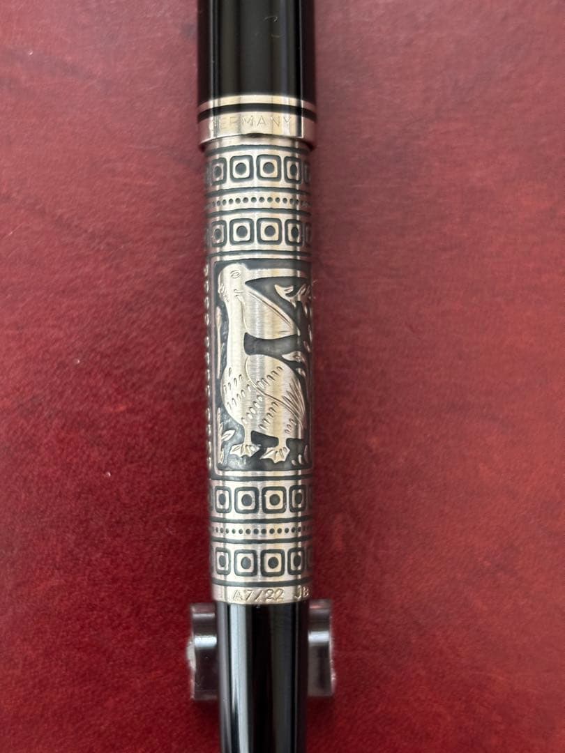新品★ペリカンM710シルバートレド★Pelikan Toledo ブラック