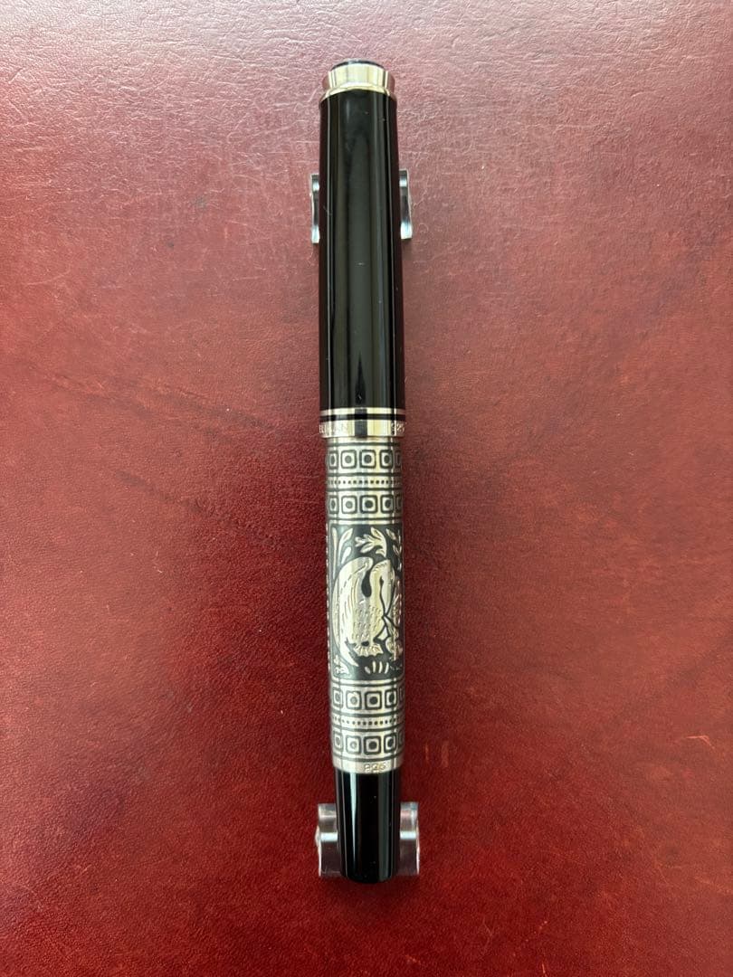 新品★ペリカンM710シルバートレド★Pelikan Toledo ブラック