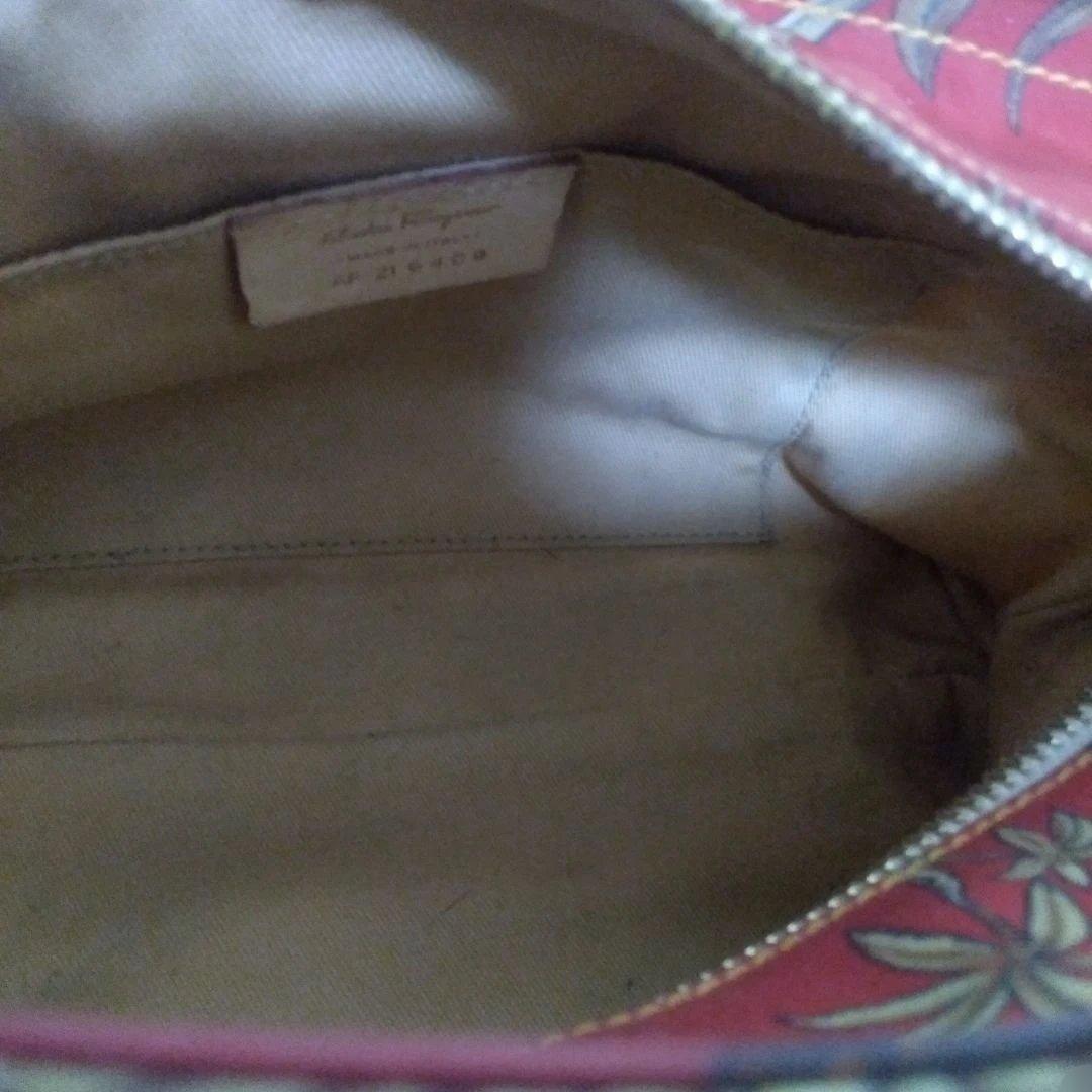 1*8様 Salvatore Ferragamo ハンドバッグ アニマル マルチ