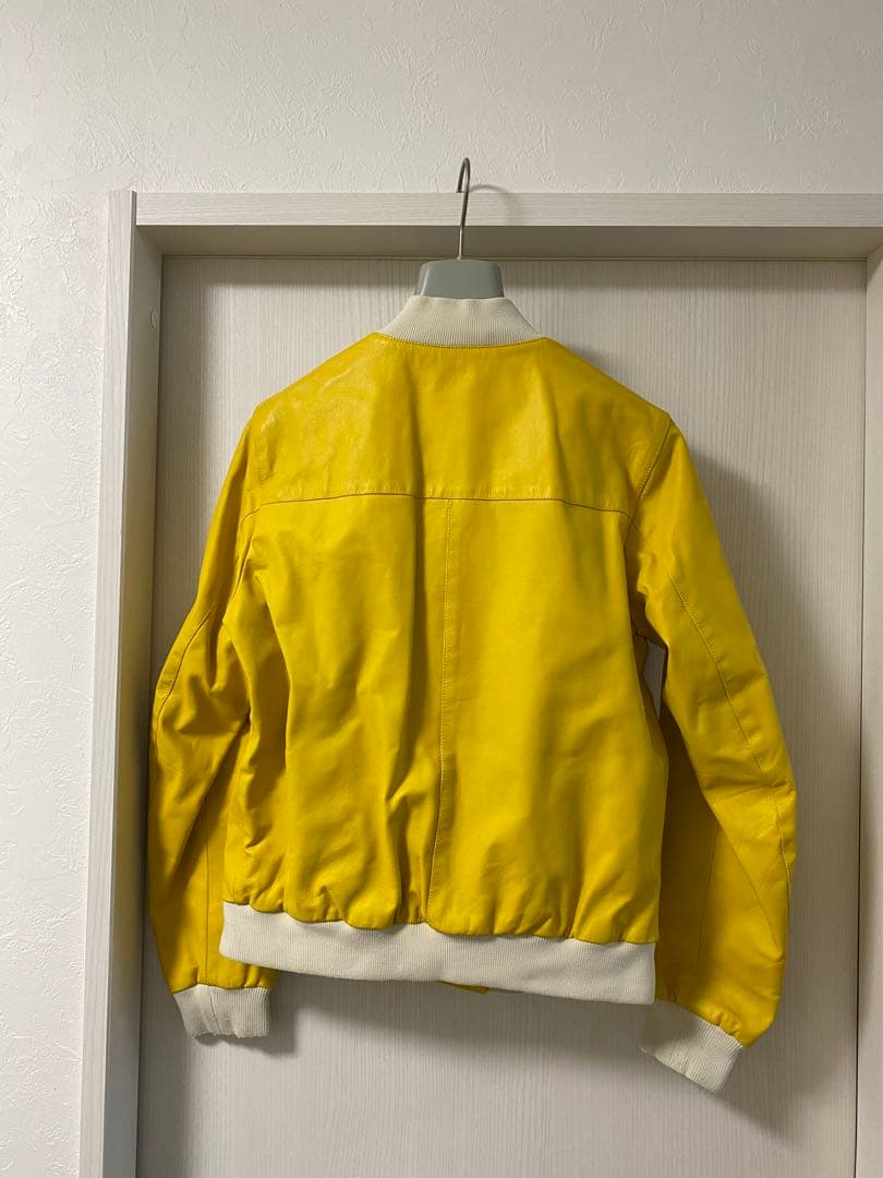 【超希少】 PRADA レザー MA1 ブルゾン