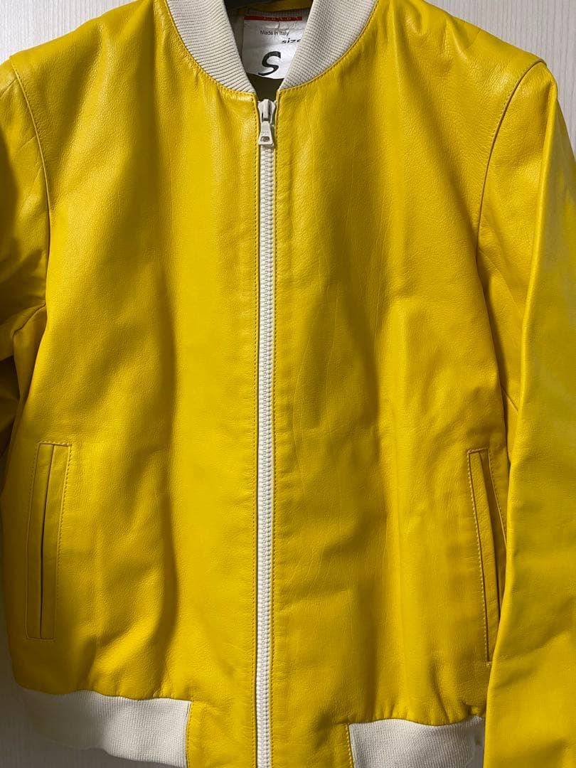 【超希少】 PRADA レザー MA1 ブルゾン