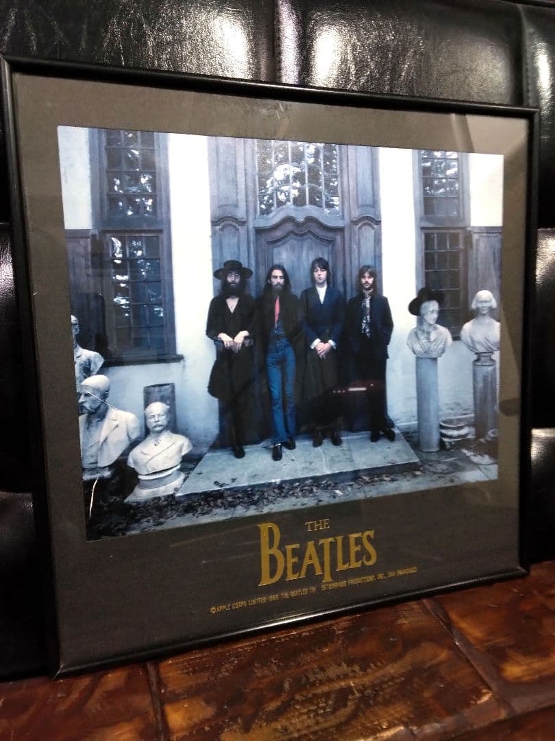 ８０年代　フォトフレーム　ザ・ビートルズ　ヘイ・ジュード　アップル　公式　希少