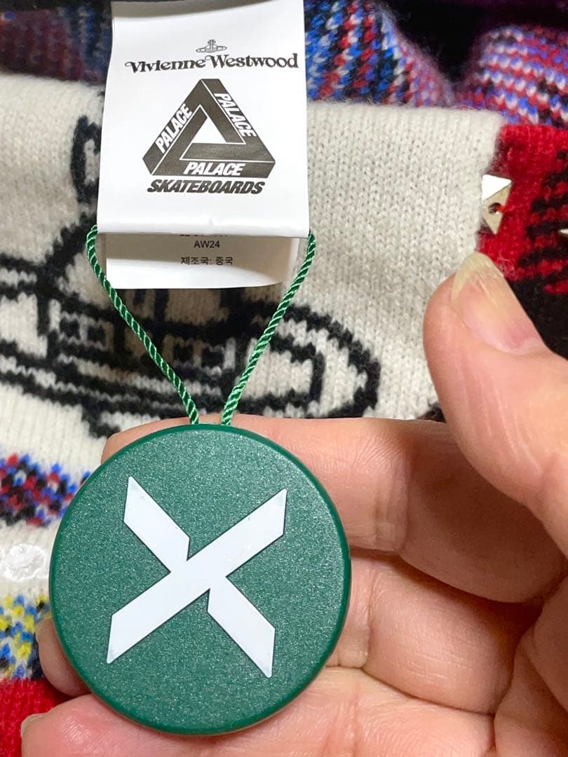 1*可様 VivienneWestwoodxPalaceビーニーORBred t