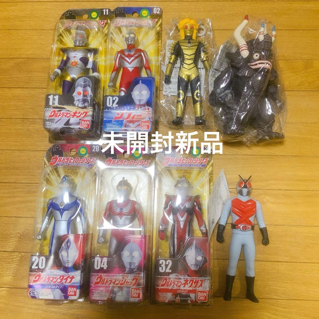 レア物多数：計８0体のお得なまとめ売り（美品中古ソフビ73体・新品のソフビ7体）