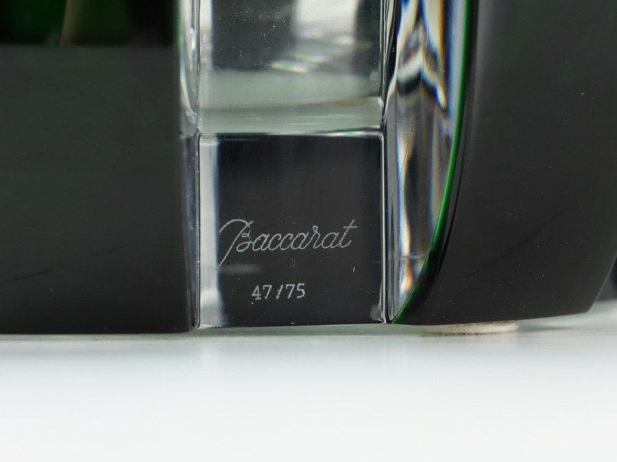 Y1958 限定75点 バカラ オデオン ジョルジュ・シュヴァリエ作 花瓶 箱