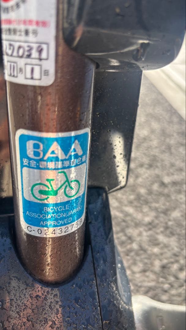 Panasonic 電動アシスト自転車 ブラウン 2バスケット