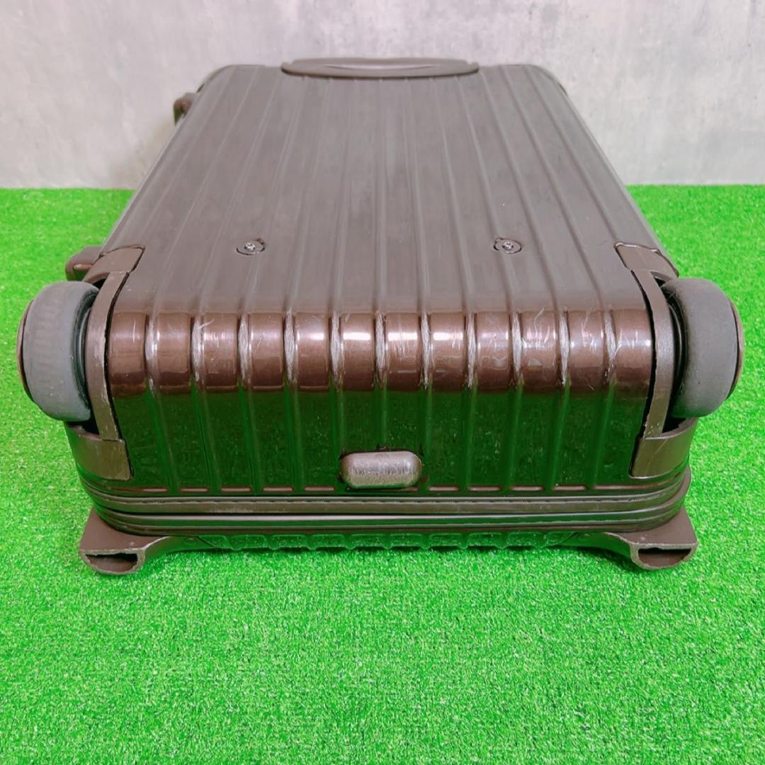 リモワ サルサデラックス 33L 機内持ち込み 2輪 TSAロック 茶色