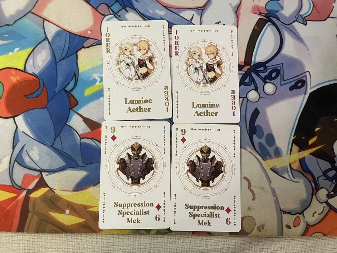 【稀少】原神　アメリカ　NYCC2023限定　　トランプワンセット