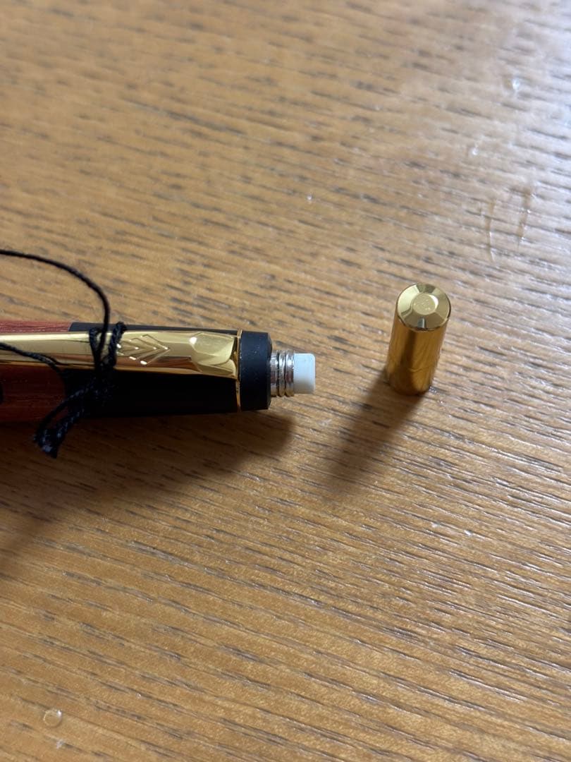 野原工芸新型花梨シャーペン　新品未使用