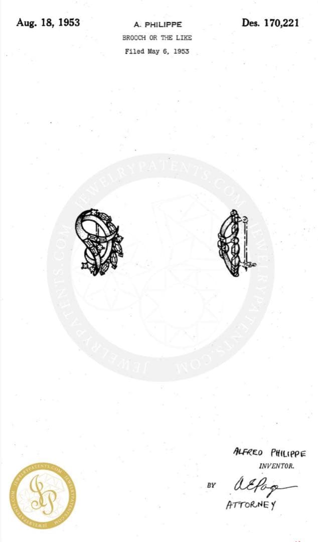 lotuscloud 2524⭐️TRIFARI トリファリヴィンテージブローチ