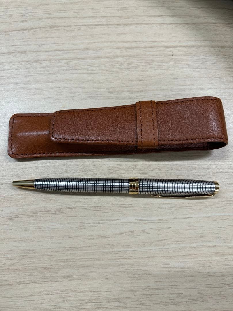 PARKER ボールペン シズレGTレザーケース付き