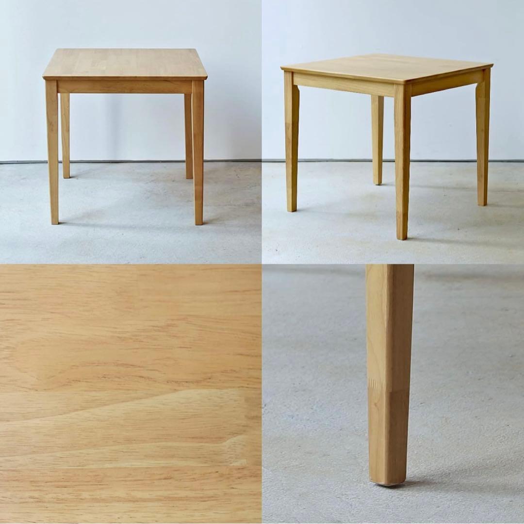 【送料込み】完売品 ミツヨシ ラバーウッド ダイニングテーブル