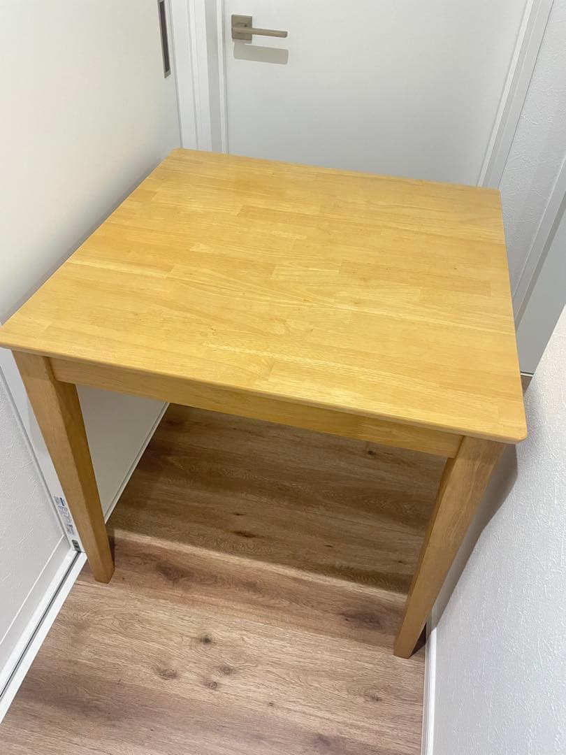 【送料込み】完売品 ミツヨシ ラバーウッド ダイニングテーブル