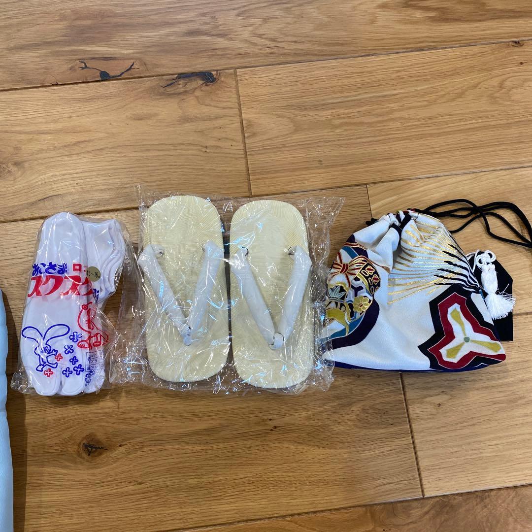 小町キッズ 七五三 着物と履物セット 3歳 男の子