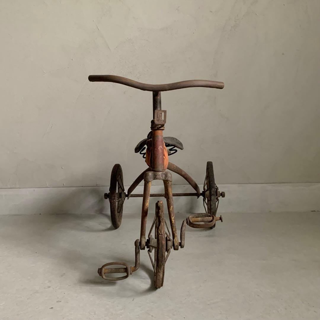 大正〜昭和初期の 三輪車 古道具坂田さん的 古道具 アンティーク オブジェ