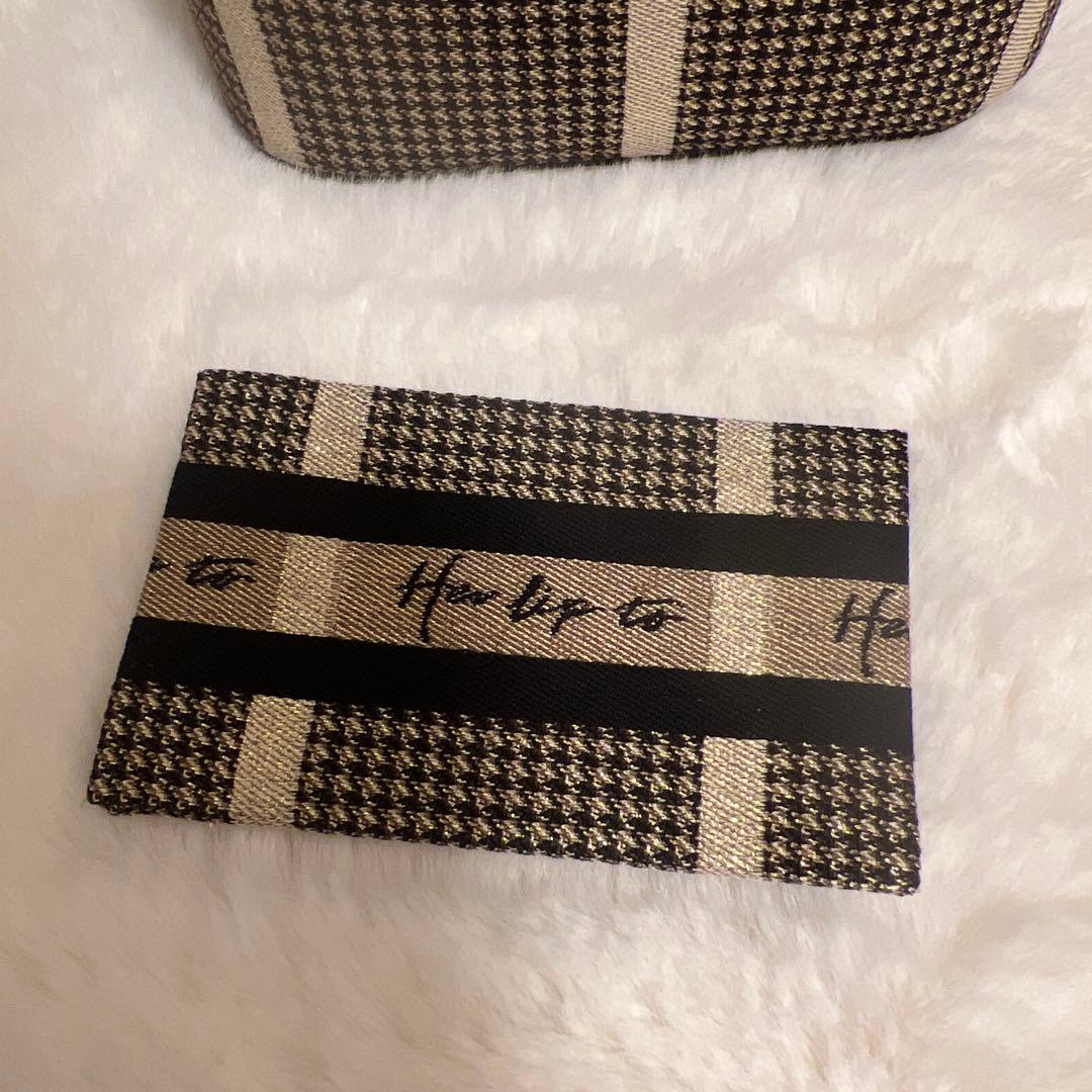 herlipto Jacquard Vanity Bag ゴールド