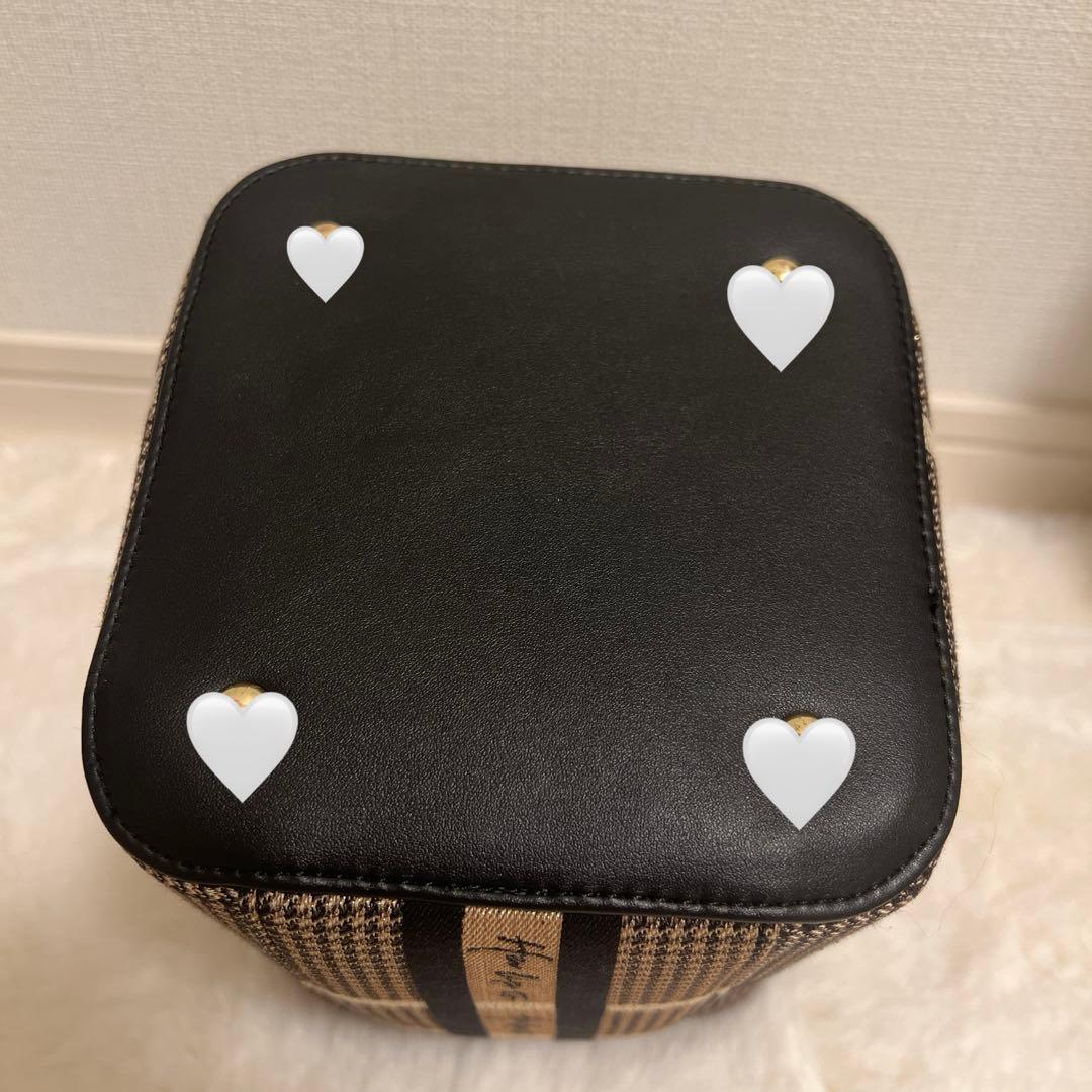 herlipto Jacquard Vanity Bag ゴールド