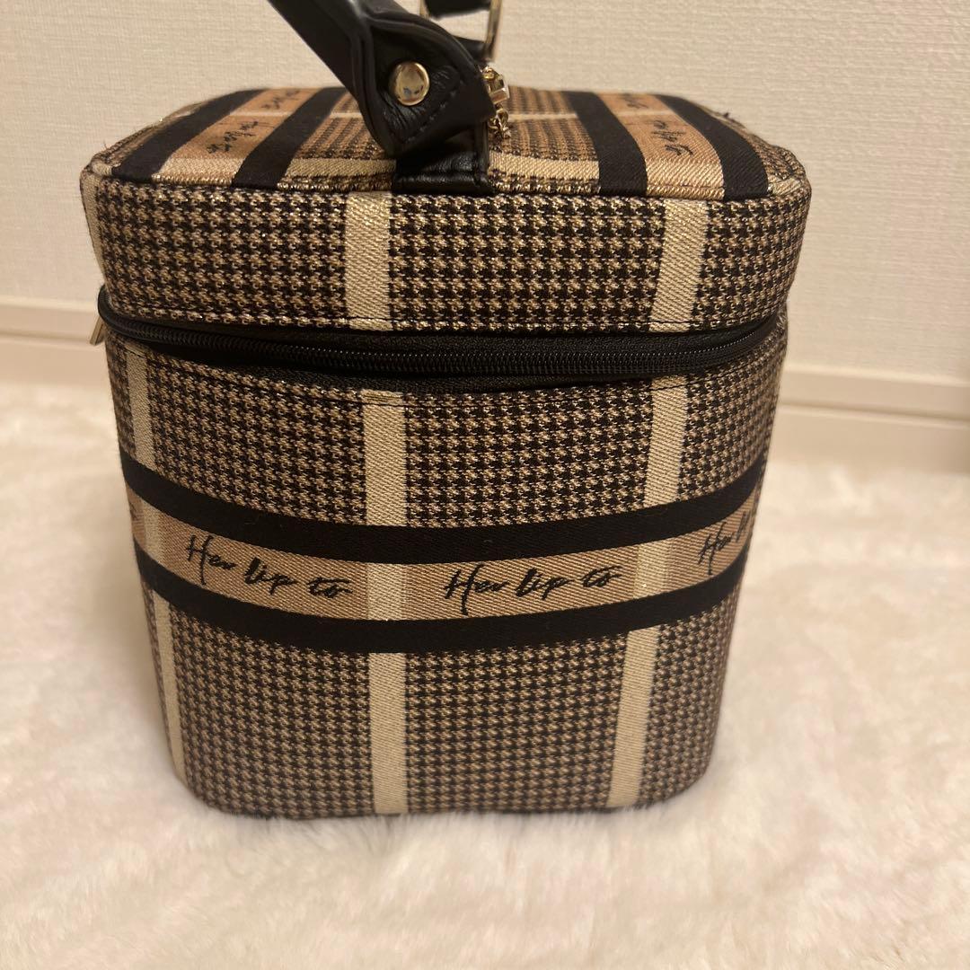 herlipto Jacquard Vanity Bag ゴールド