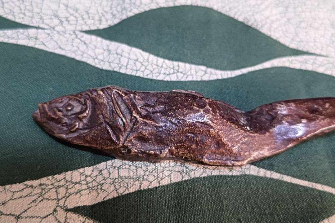 書道具　文鎮　　在銘