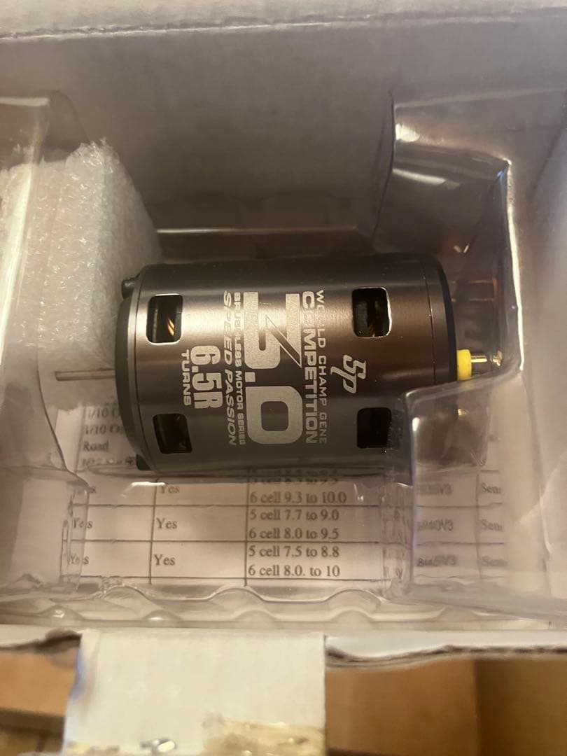 スピードパッション他 ブラシレスアンプ2個＆モーター5個セット