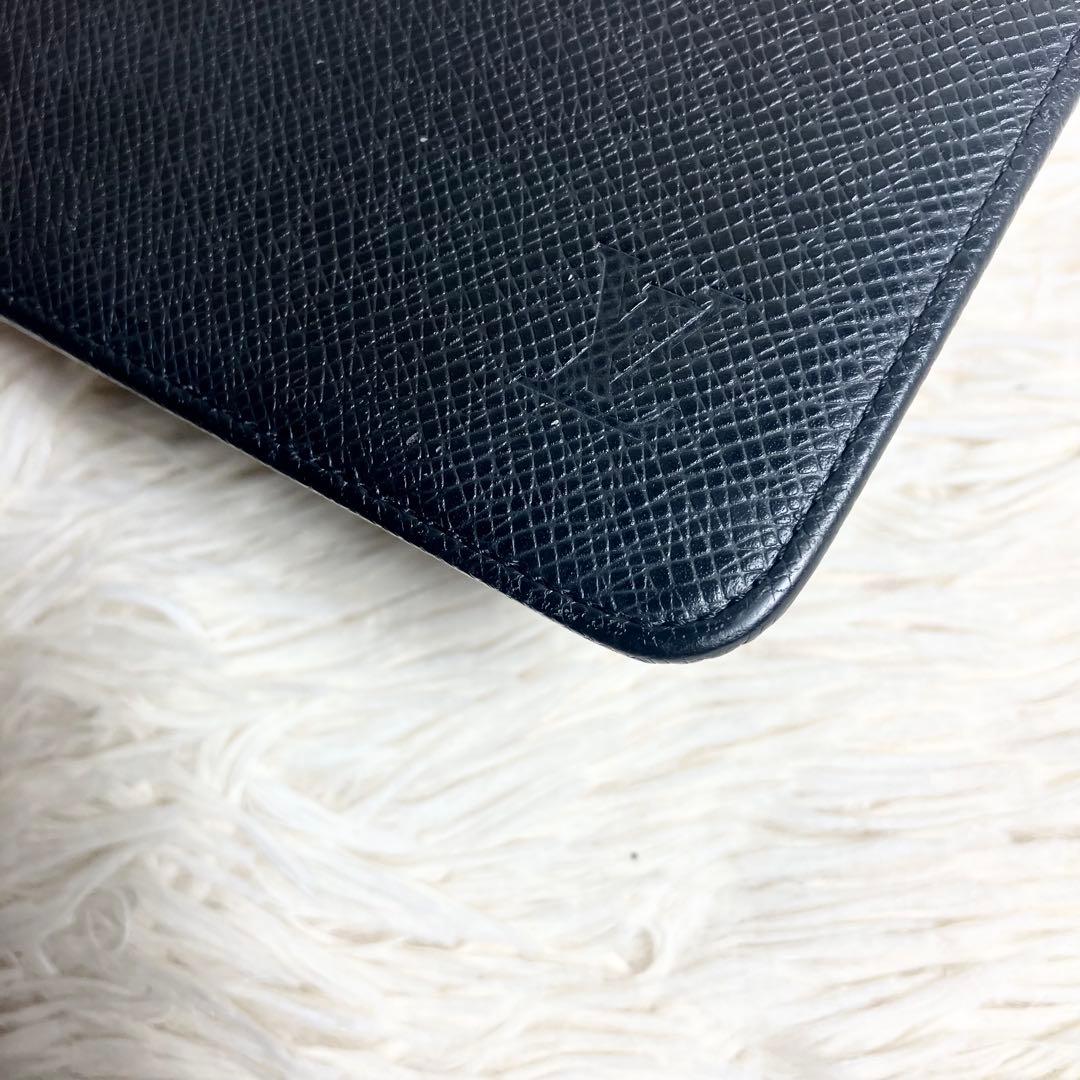 【良品】 ルイヴィトン タイガ アジェンダ・ビューロー イニシャル入り