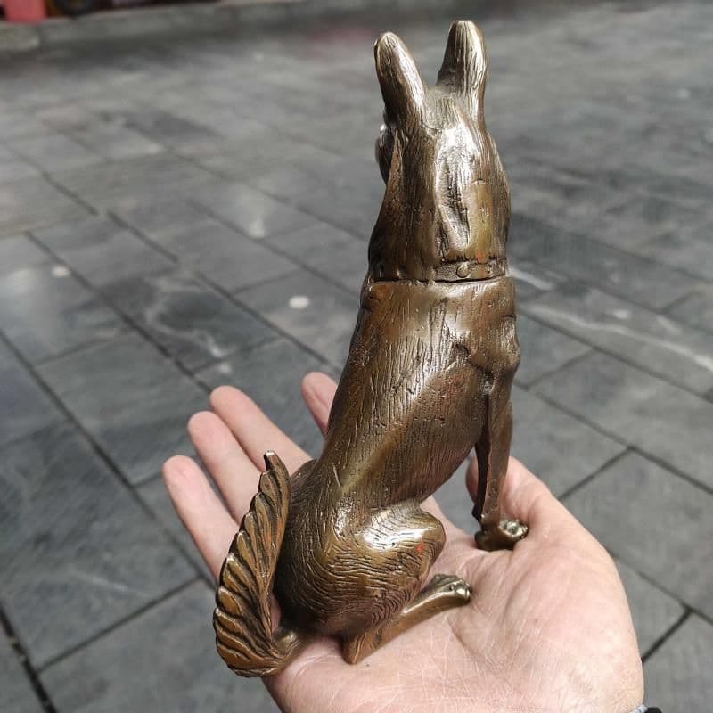 十二支犬 銅製 装飾品 工芸品 美術品 置物