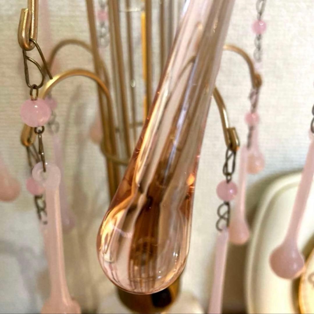 シャンデリア　（1890年）　ドロップパーツ　 ムラーノ アンティーク