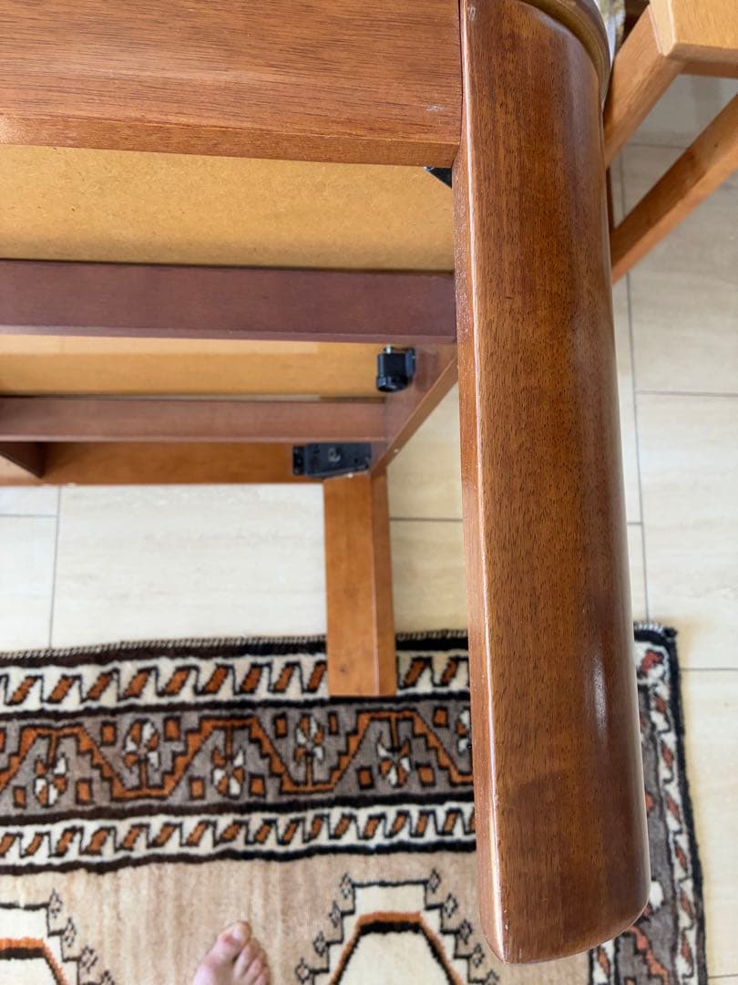 木製長方形電気こたつ 120×80×38㎝ DAIKEN製　送料8600円込み