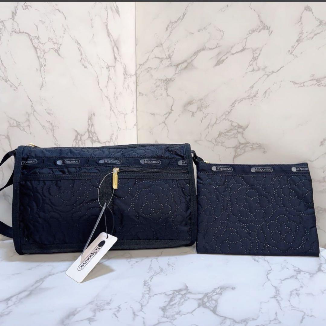 レスポートサック　パフィブロッサムズ　デラックスショルダーサッチエル