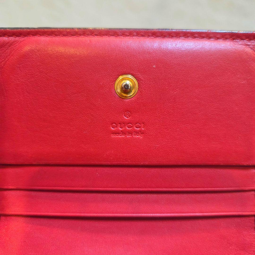 美品 GUCCI　さくらんぼ　GGスプリーム　レザー　チェリー