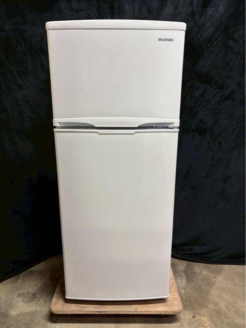 アイリスオーヤマ 冷蔵庫 118L 2024年製 IRSD- 12B-W 右開き
