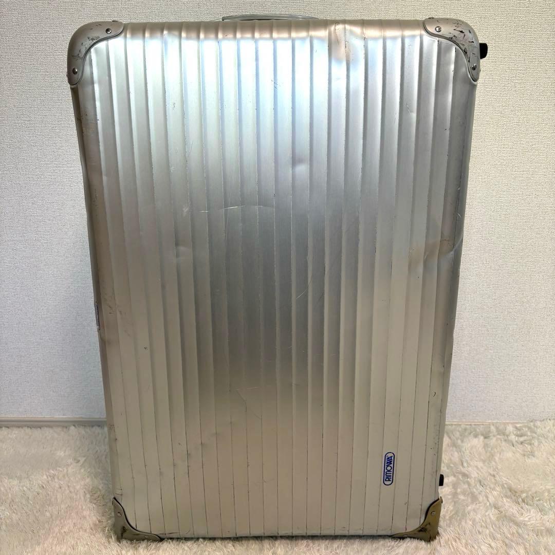大容量✨78L！RIMOWA リモワ　アルミ　キャリーケース　2輪　シルバー