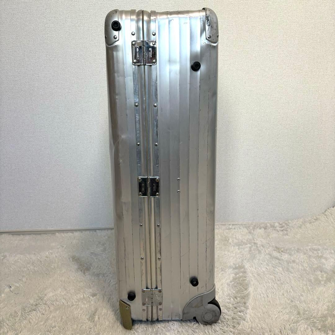 大容量✨78L！RIMOWA リモワ　アルミ　キャリーケース　2輪　シルバー