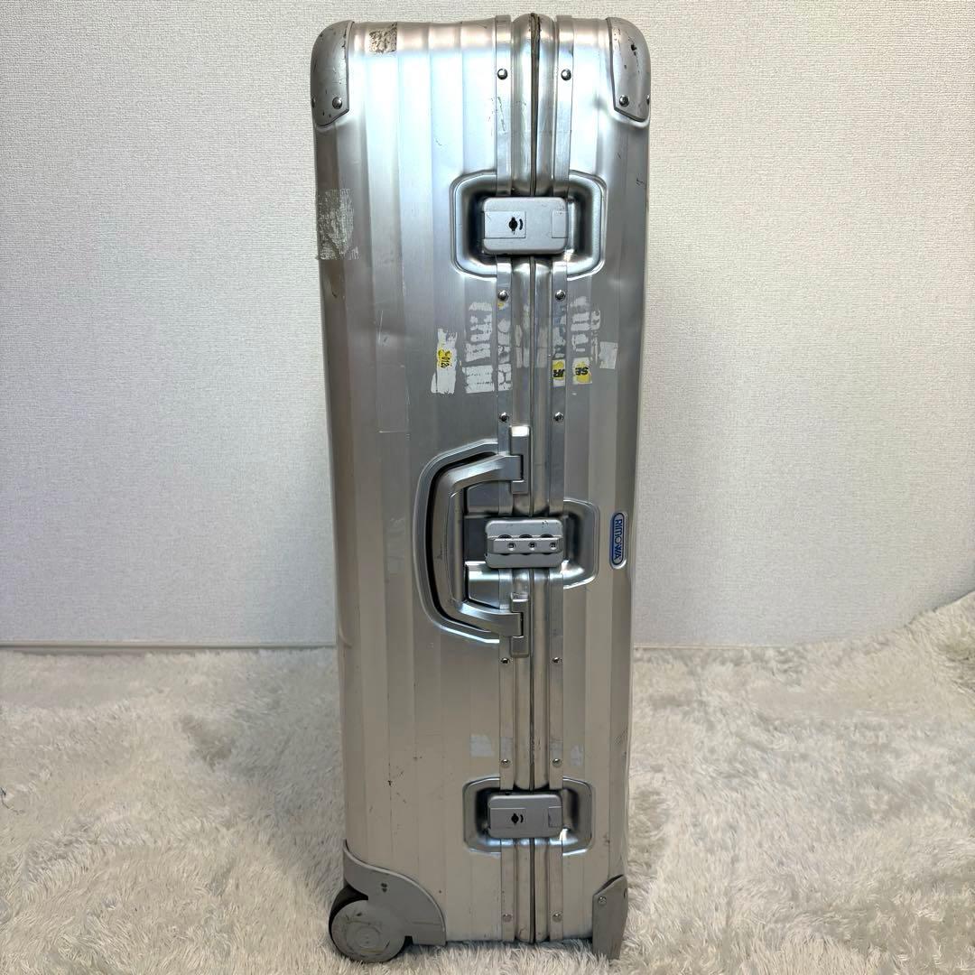 大容量✨78L！RIMOWA リモワ　アルミ　キャリーケース　2輪　シルバー