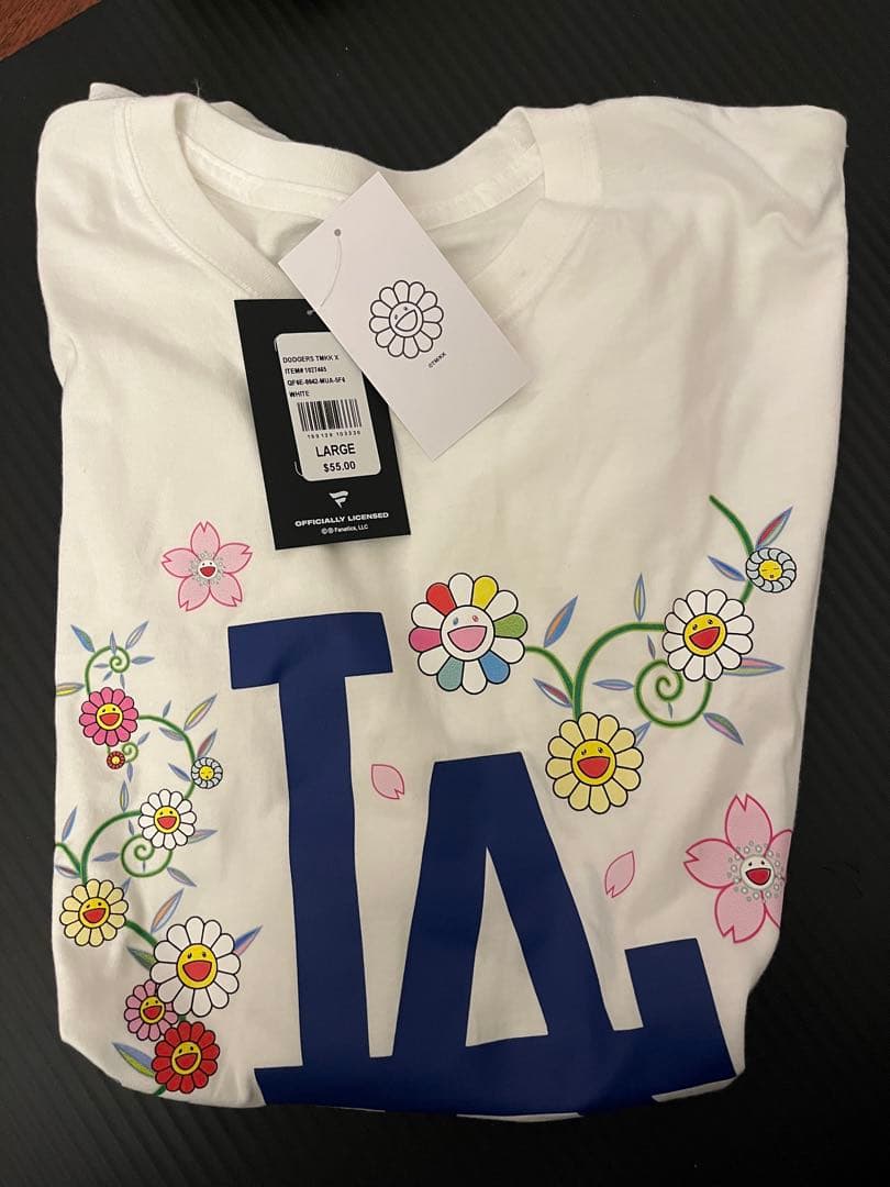 新作 日本未発売 村上隆 × ロサンゼルス・ドジャース コラボTシャツ