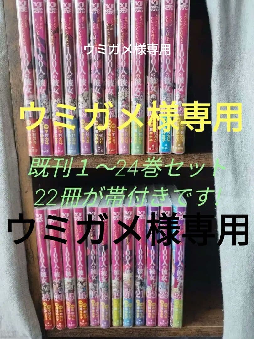 君のことが大大大大大好きな100人の彼女 　1巻〜24巻セット