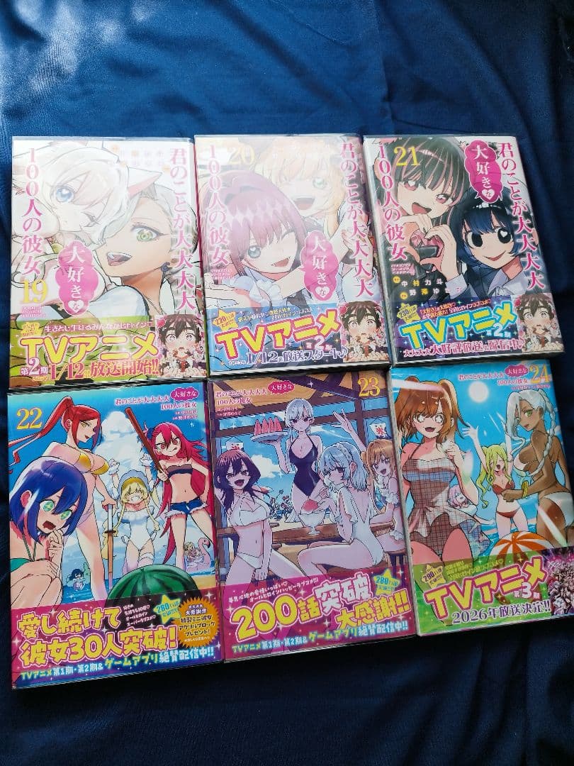 君のことが大大大大大好きな100人の彼女 　1巻〜24巻セット