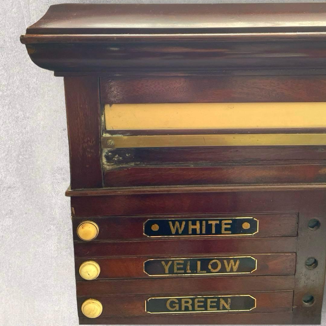 アンティーク ビンテージ スコアボード antique scoreboard