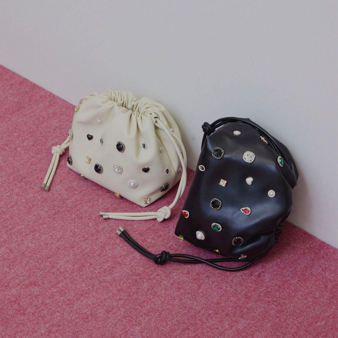 バッグ ameri UND BIJOU DRAWSTRING BAG