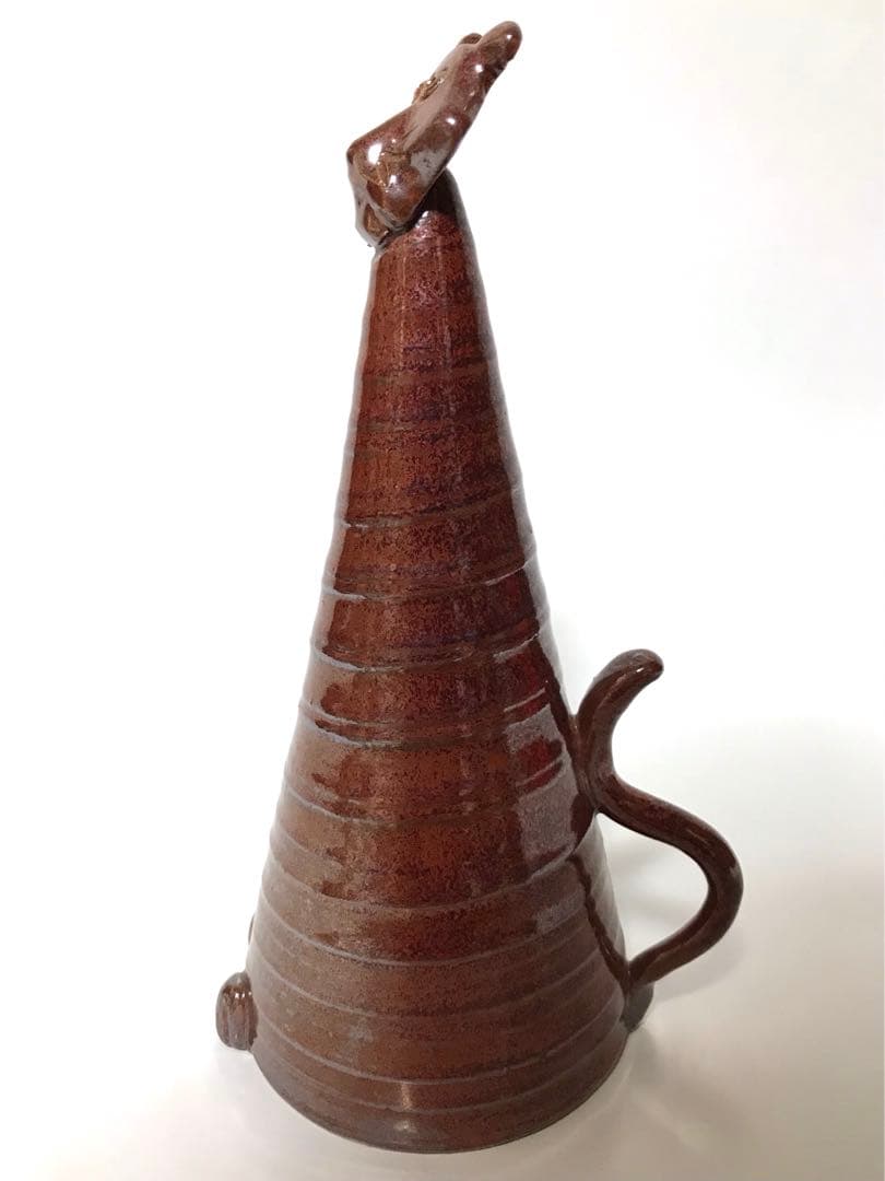 【送料込・豊山作】信楽焼　虎　トラ　置物　タイガー　アート　オブジェ