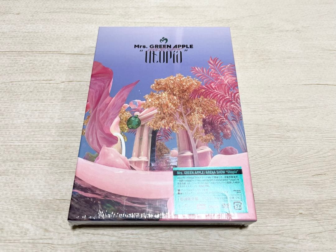 《新品》 Mrs. GREEN APPLE Utopia 初回限定盤DVD